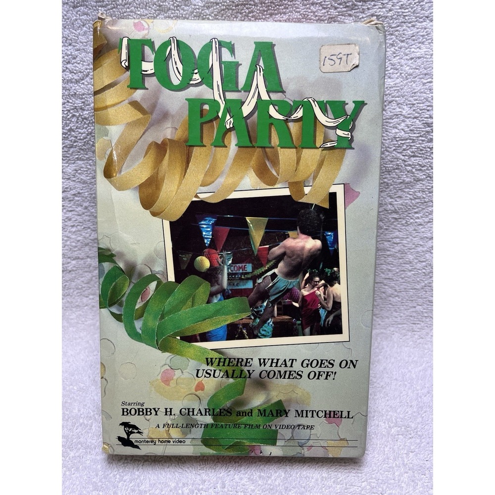 TOGA PARTY Betamax (NOT VHS) BIG BOX Monterey Sex Comedy RARE‎ BETA